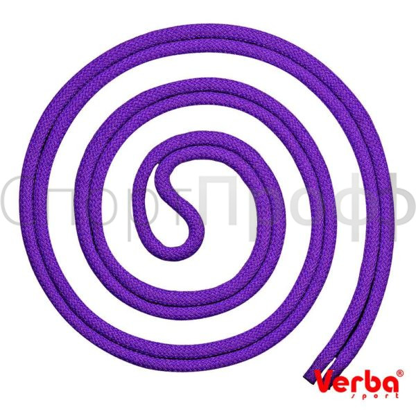 Скакалка Verba Sport 3м. фиолетовая 40ПА