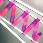 Лента SANDRA DOLINETTI 5 метров фиолетовый/розовый Paraiso для художественной гимнастики