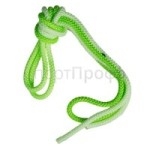 Скакалка PASTORELLI Patrasso Multicolore зеленый лайм/зеленый 3м. для художественной гимнастики