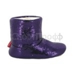 Обувь детская домашняя "Угги" фиолет