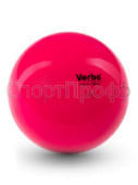 Мяч Verba Sport однотонный розовый 16см.