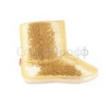 Обувь женская домашняя "Угги" золото