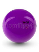 Мяч Verba Sport однотонный фиолетовый 16см.