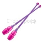 Булавы CHACOTT 41 см. 277 (розовый/фиолетовый) для художественной гимнастики